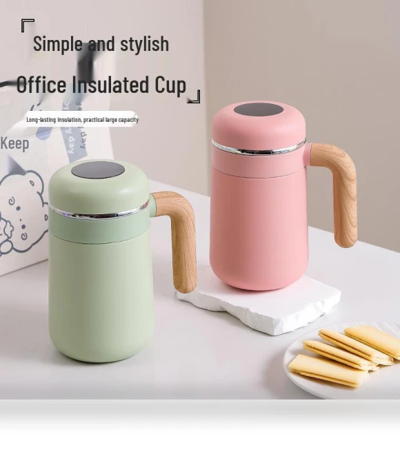 Insulated Tea Cup with Smart Temperature Display — Beverage Warmers, Deals Supermarket