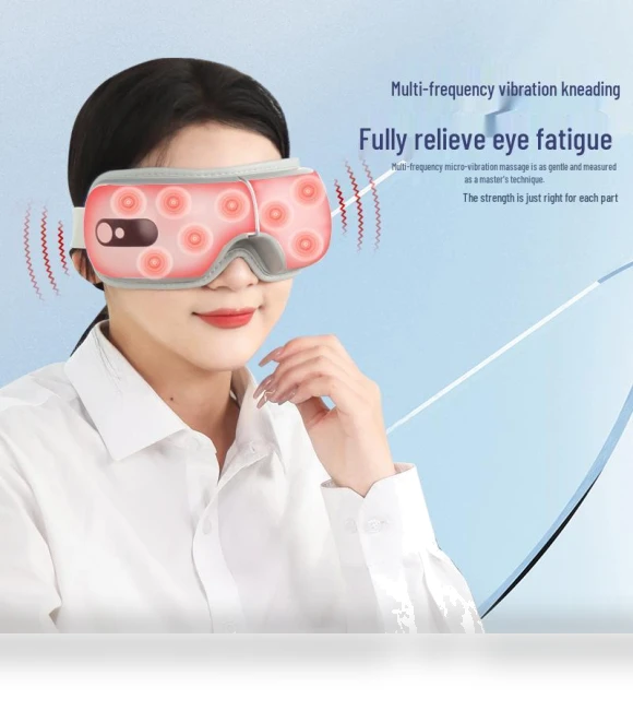 Rechargeable Smart Eye Massager with Hot Compress and Massage Therapy — Rollers & Pens, Deals Supermarket