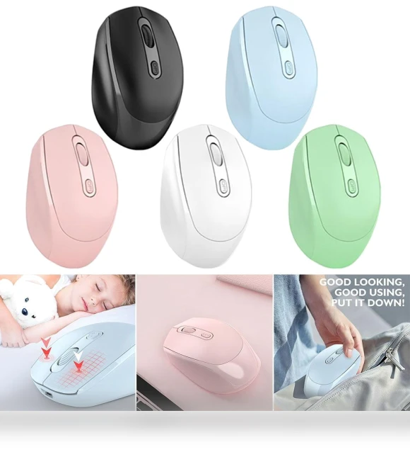Rechargeable Wireless Mouse — Mouse Pads, Junfeng