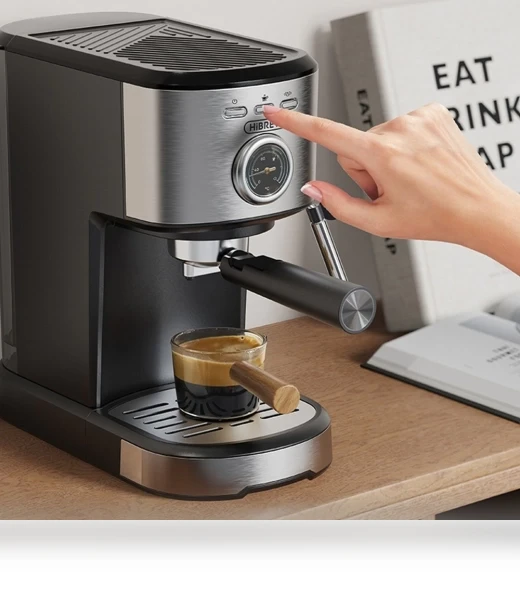 Semi Automatic Coffee Machine — Coffee & Espresso Combos, HIBREW