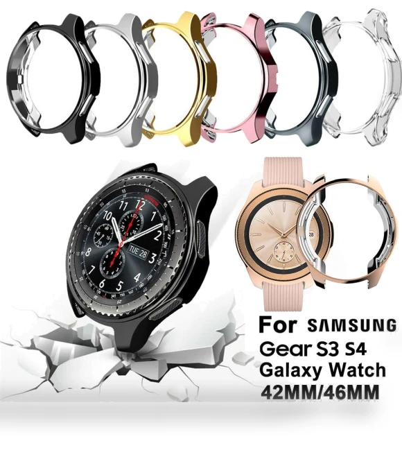 Slim Electroplated Protective Cover — Smartwatch Protectors, jieliang