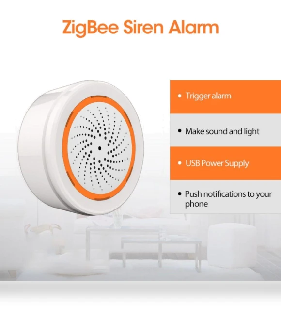 Smart Siren Alarm — Smart Home Security, ximatre