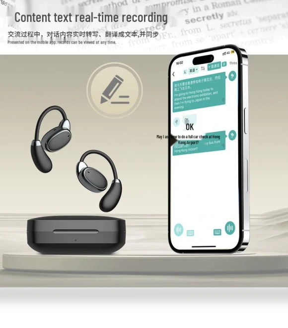 Smart Translation Earphones — Language Translators, Deals Supermarket