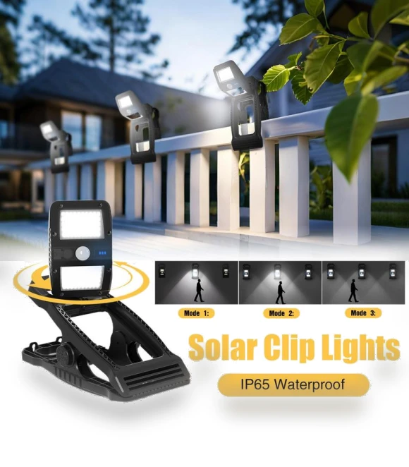Solar Outdoor Motion Sensor Light — Outdoor Security & Flood Lighting, Lanzhong Outdoor LED