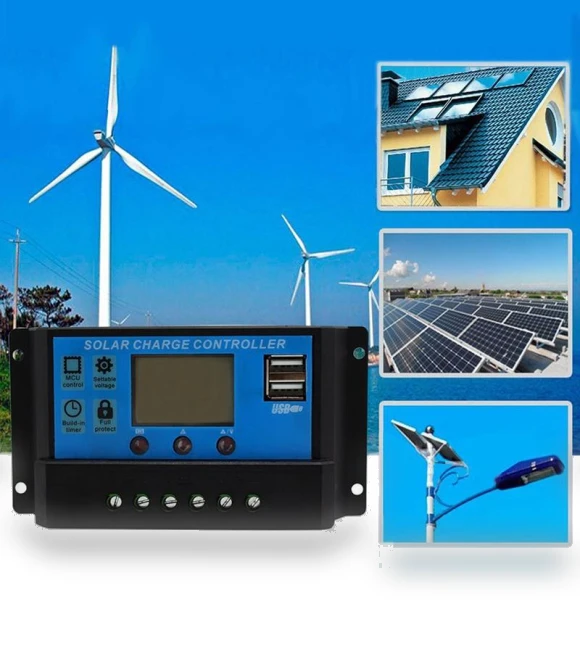 Solar Panel Controller — Power Management, Happy Market