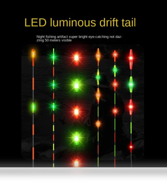 Ultra-sensitive LED fishing float — Bite Indicators, GDhongyi