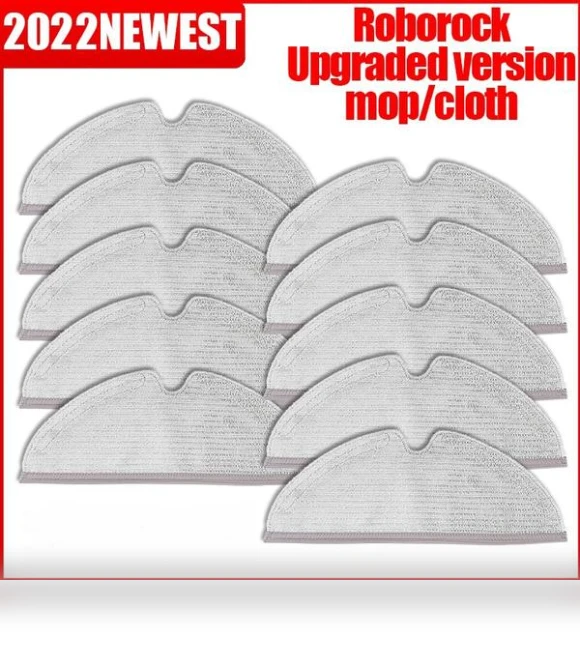 Upgraded Robot Vacuum Mop Cloths — Parts & Accessories, Fluffy