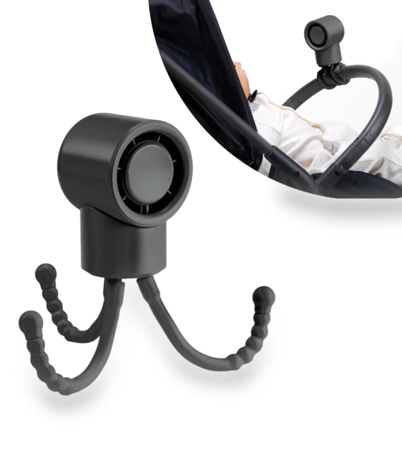 Compact Fan with 3 Speeds — Portable Cooling Solutions, SAMURAI STYLE