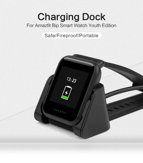Durable Sports Charging Dock Wristband — Smartwatch Charging Solutions, Jingetang
