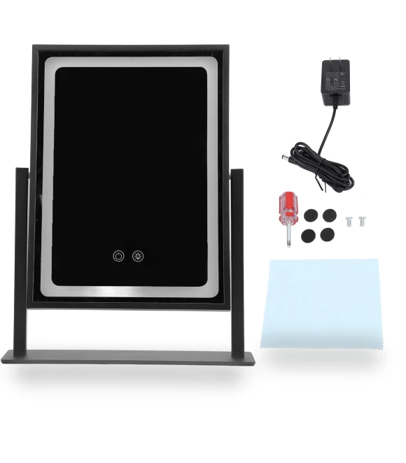 Makeup Mirror with Touch Control — Handheld, KONNWEI