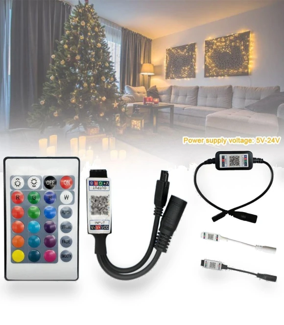 Mini RGB Controller — LED Strips, HFkuazou