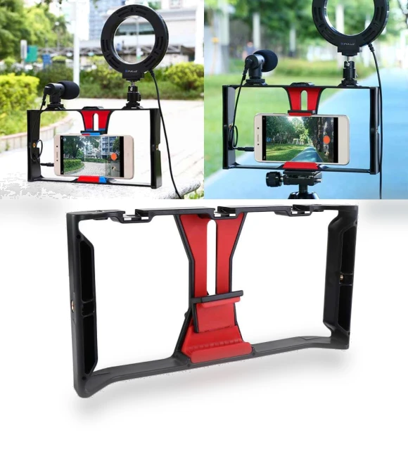 Mobile Handheld Film Making Rig Cage Stabilizer — Steady Shots, Manshong