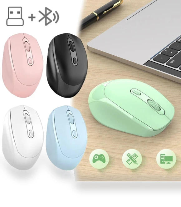 Rechargeable Wireless Mouse — Mouse Pads, xinxinL