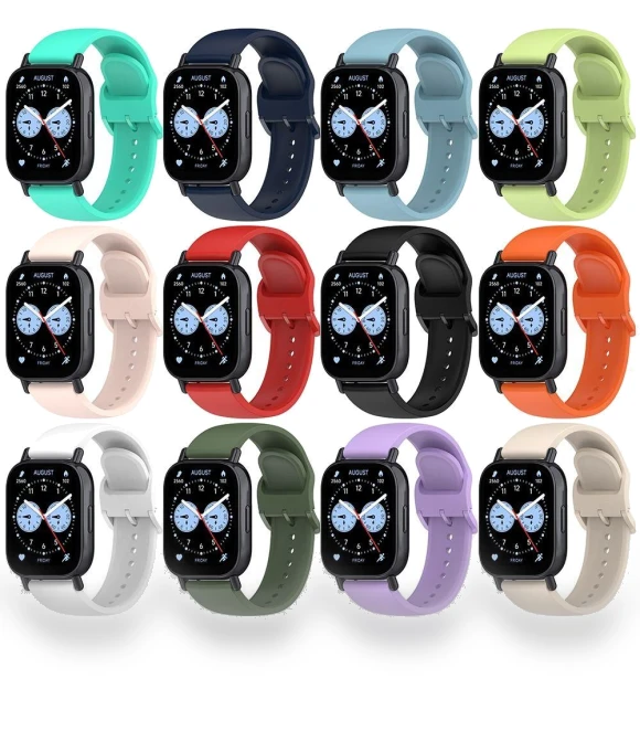 Replacement Silicone Strap Adjustable Watchband — Fitness Bands, VSuanzh