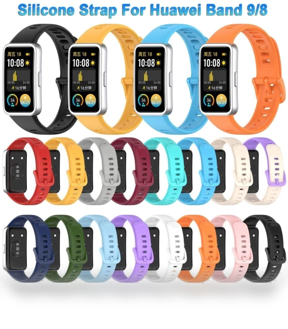 Replacement Silicone Strap Smart Watch Wristband — Smartwatch Straps, DGfuming