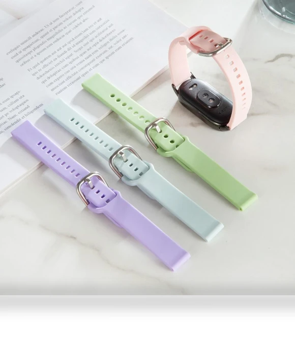 Silicone Replacement Strap — Fitness Bands, Shihuayu