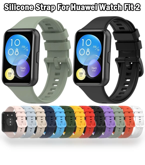 Silicone Replacement Watchband — Smartwatch Straps, houhgg