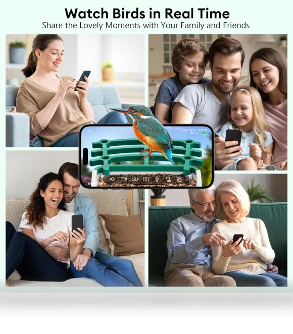 Smart Bird Feeder with Camera — Outdoor & Wildlife Cameras