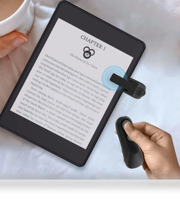 Smart RF Remote Control for Page Turning — Digital Reading Devices, SHpanhao
