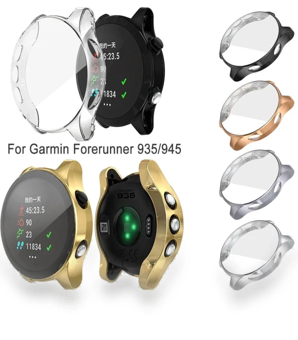 Smart Silicone Shell Shockproof Screen Film Touch TPU Watch Case Protective Cover — Smartwatch Protectors, houhgg