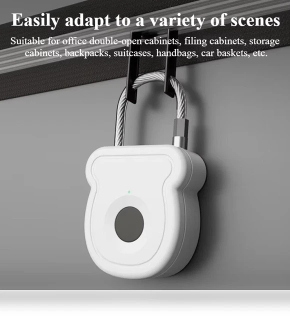 USB Charging Smart Padlock — Luggage Locks, zhusong