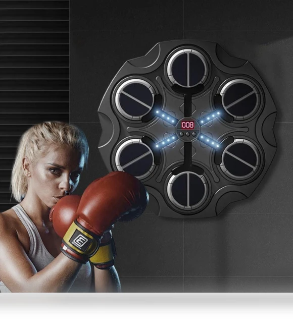Wall Mounted Smart Boxing Trainer — Boxing Training Gear, Huipang