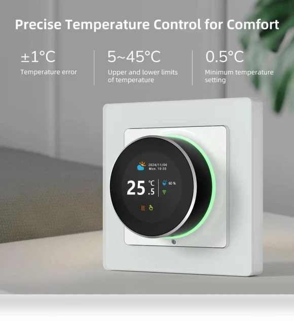 WiFi Temperature Regulator Smart Thermostat — Home Climate Control, ychshuo