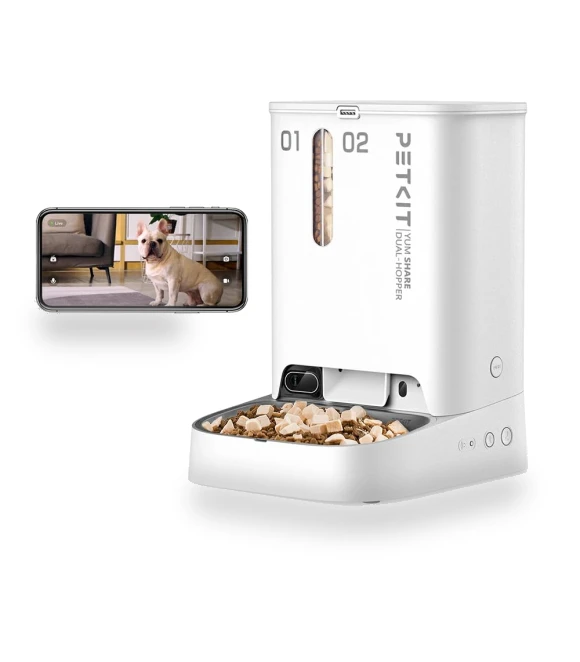 Automatic feeder with timer and smartphone control — Automatic Feeders, PETKIT