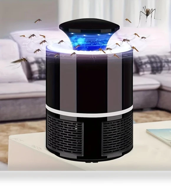Automatic Silent Photocatalytic Repellent Lamp with Suction Device — Bug Zappers, Musk