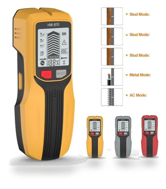 Depth Tracker 6-in-1 Stud Finder — Wall Stud Detectors, hongruid