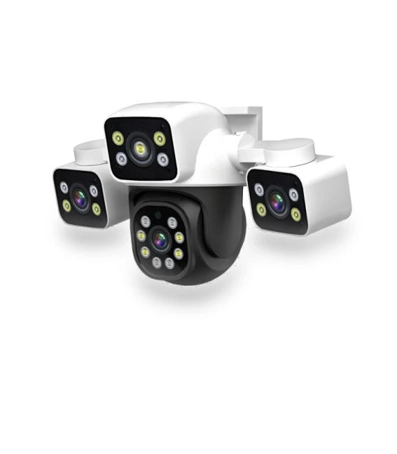 HD Motion Detection WiFi Three-screen PTZ IP Camera — Security Cameras, ESCAM