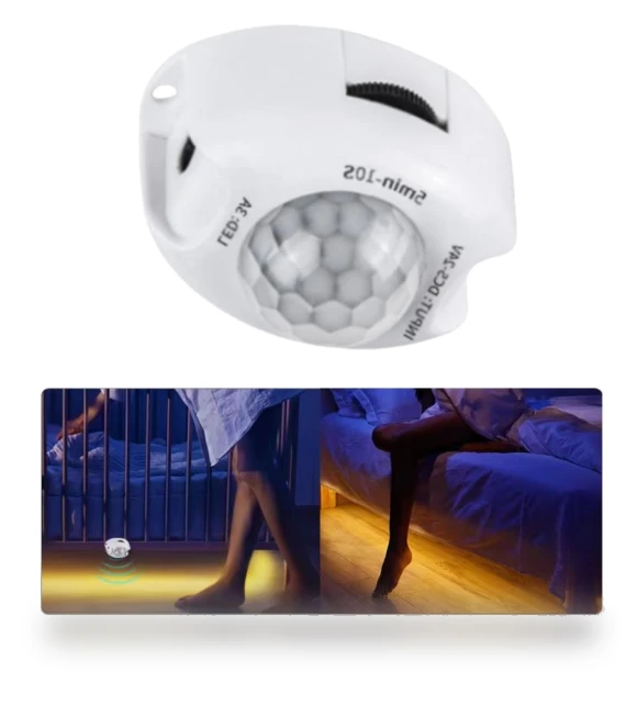 Infrared Motion Detection LED Strip Light Controller — Smart Motion Sensors, CozyHomeDecor