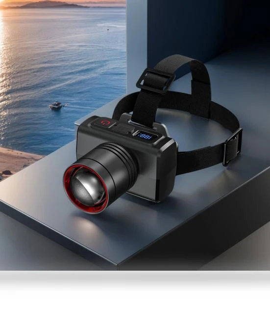 LED Headlamp Rechargeable Flashlight — Flashlights, dooob