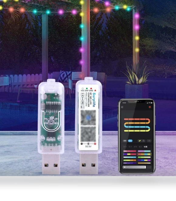 LED Music Controller — Selfie Lights, bixing