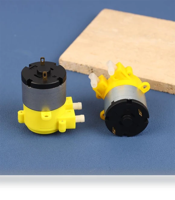 Micro Peristaltic Pump — Flexible Impeller, Seemed Relieved