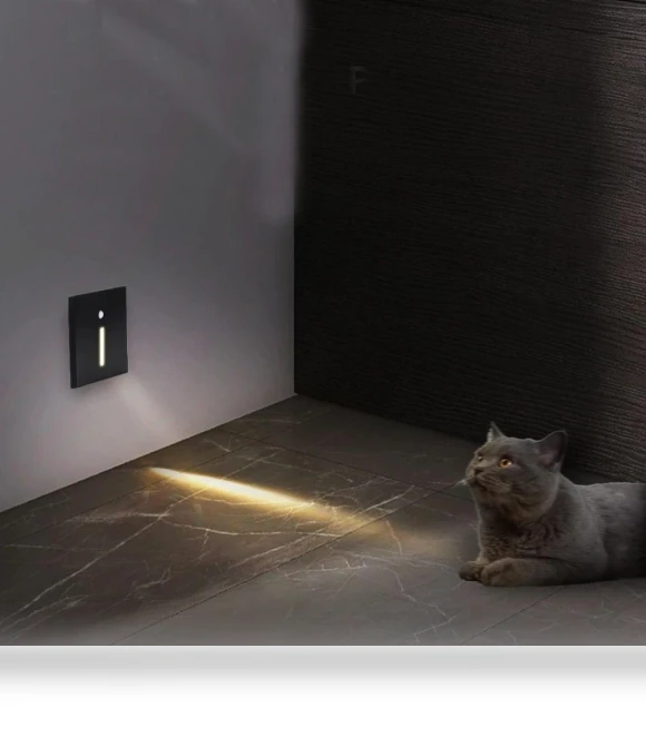 Motion Sensor LED Stair Footlight — Step Lights, Qingdao