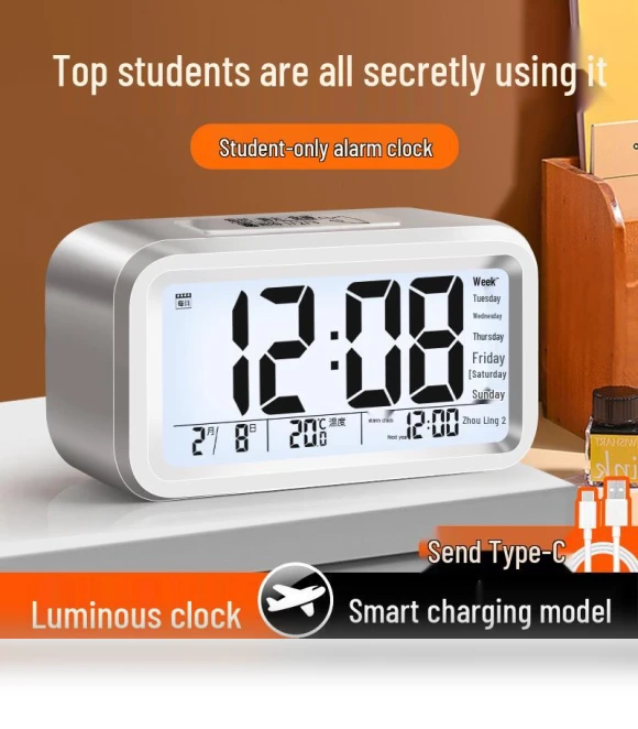 Multifunctional Smart Alarm Clock — Alarms & Clocks, Deals Supermarket