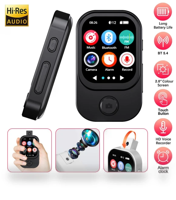 Portable Hi-Fi MP4 Walkman — Portable Media Players, Meiteai-All