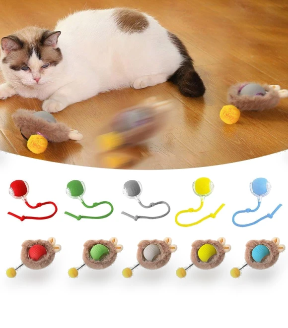 Rechargeable Smart Pet Toy Ball — Exercise Wheels, henangyang