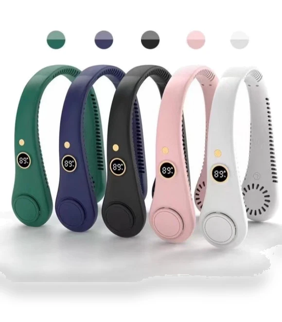 Silent Digital Neck Fan — Portable Cooling Solutions, ElectroCN