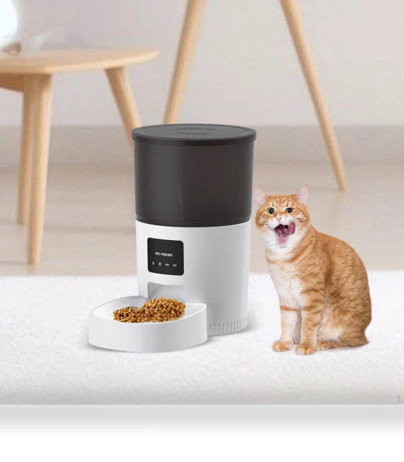 Smart Automatic Pet Feeder with Timer — Automatic Feeders, Chinese Style