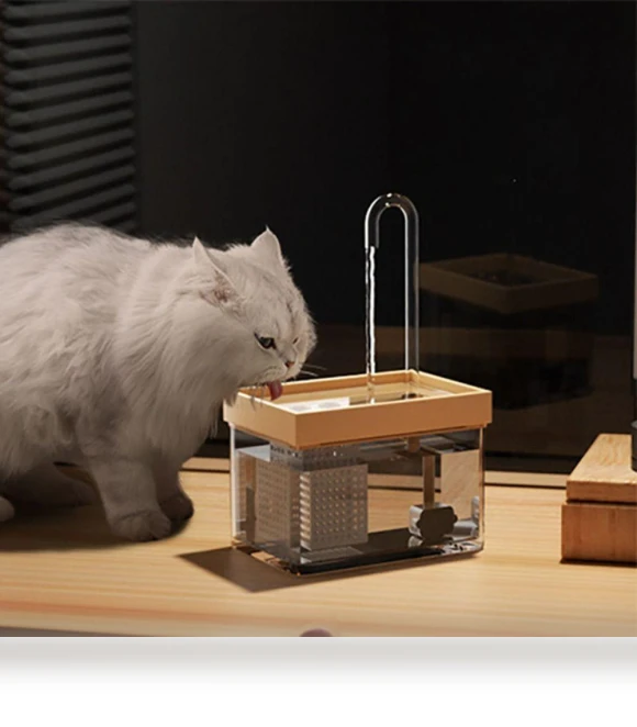 Smart Cat Water Fountain — Fountains, Zhonghefu