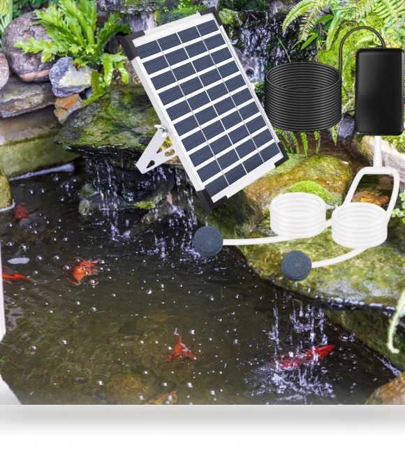 Solar Oxygen Pump — Air Pumps, HappyToy