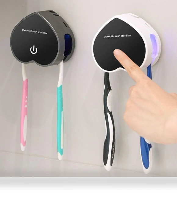 Wall Mounted Smart UV Toothbrush Sterilizer — Travel Toothbrush Holders, Hongpei