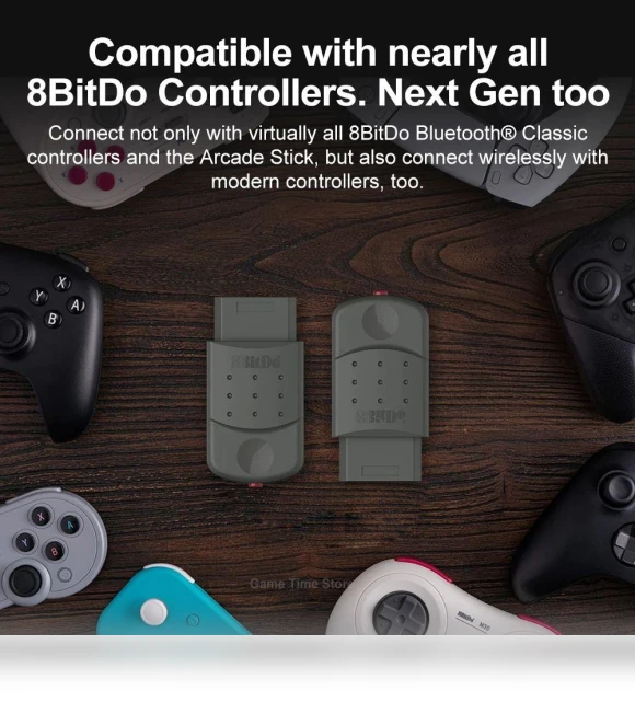 Wireless Controller Adapter Retro Bluetooth Receiver — Accessories, LZhuijiang