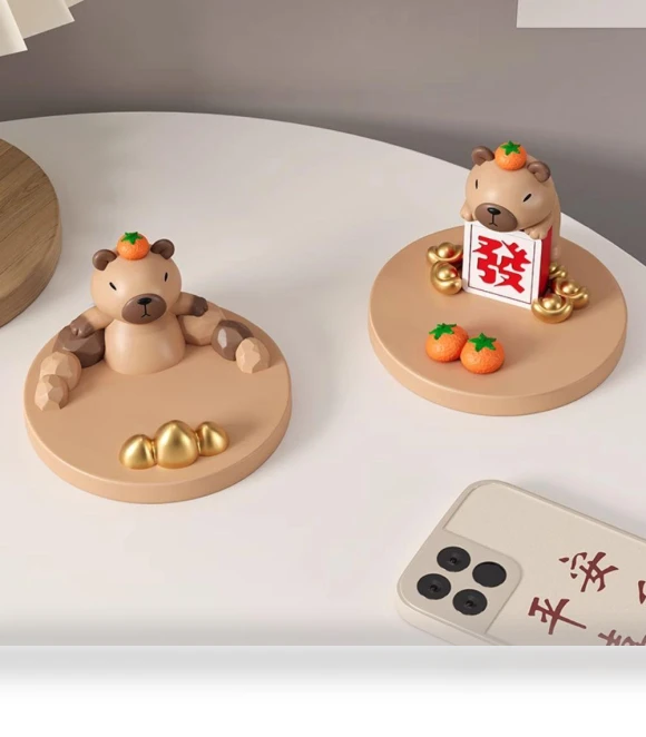 Anti-slip Capybara Mobile Phone Holder — Phone Stands, YajingGlass