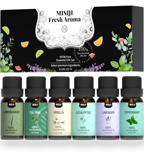 Aromatherapy Essential Oils Set — Scents, MISIJI