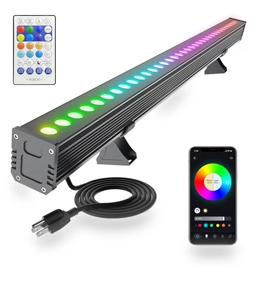 Dimmable Smart Wall Washer Light — Light Bars, Yasotek