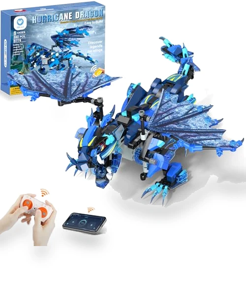 Dragon Building Kit with Remote Control — Construction Kits, Sillbird