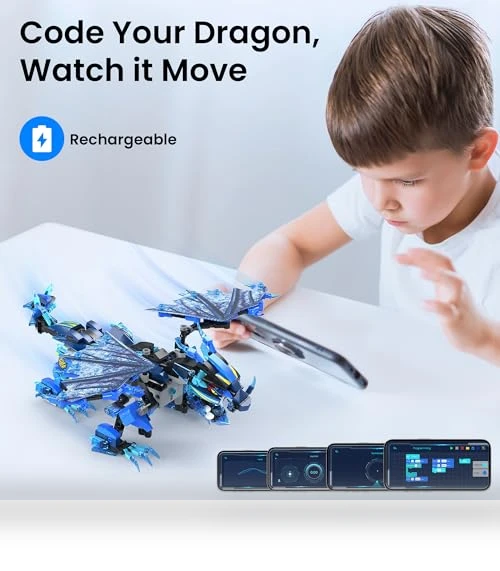 Dragon Building Kit with Remote Control — Construction Kits, Sillbird